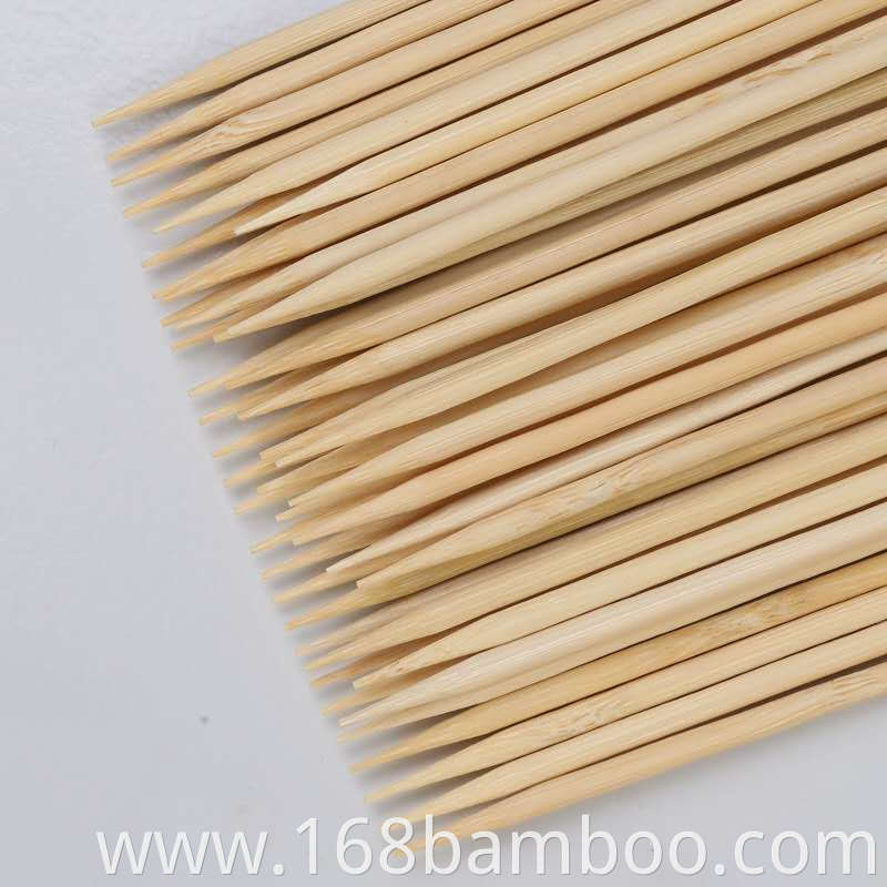 Smooth surface bamboo sticks
